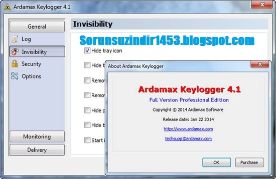 keylogger türkçe bedava indir